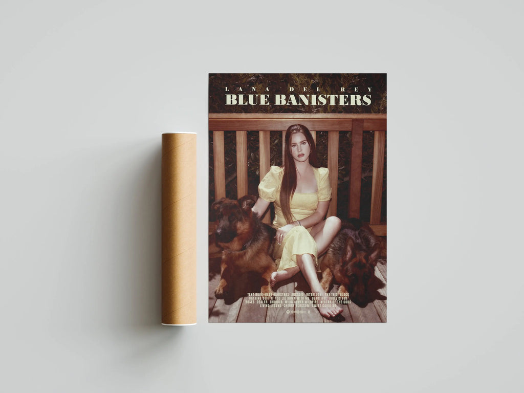 Lana Del Rey Music Album Canvas Poster – Aesthetic Wall Art for Home Decor