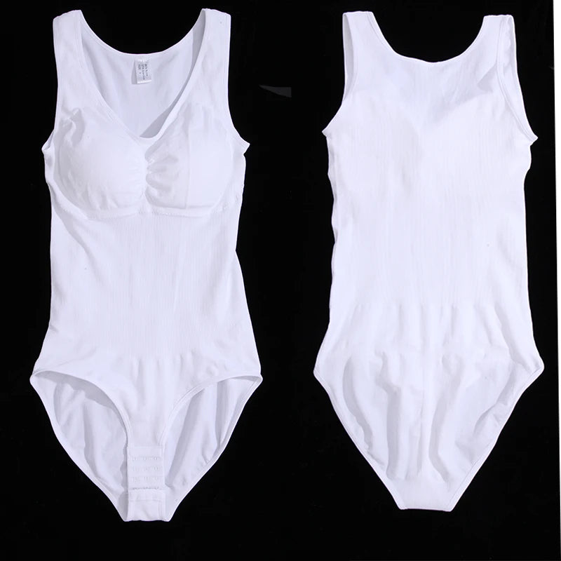 Tummy Control Shapewear Bodysuit – Slimming Waist Trainer for Women Fajas