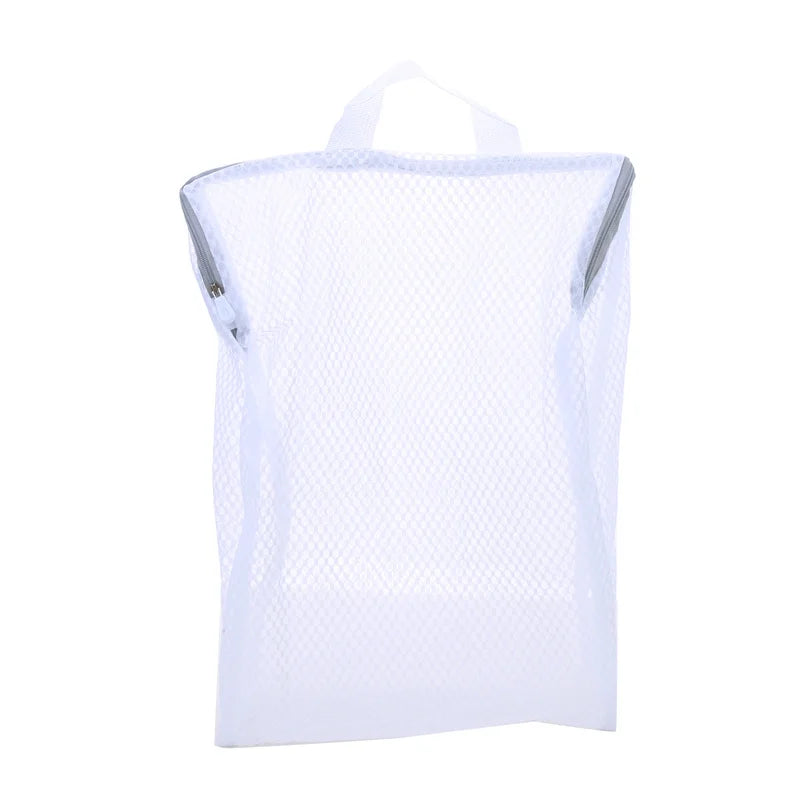 Mesh Zipped Laundry Bag – Anti-Deformation Polyester Net for Washing Machines