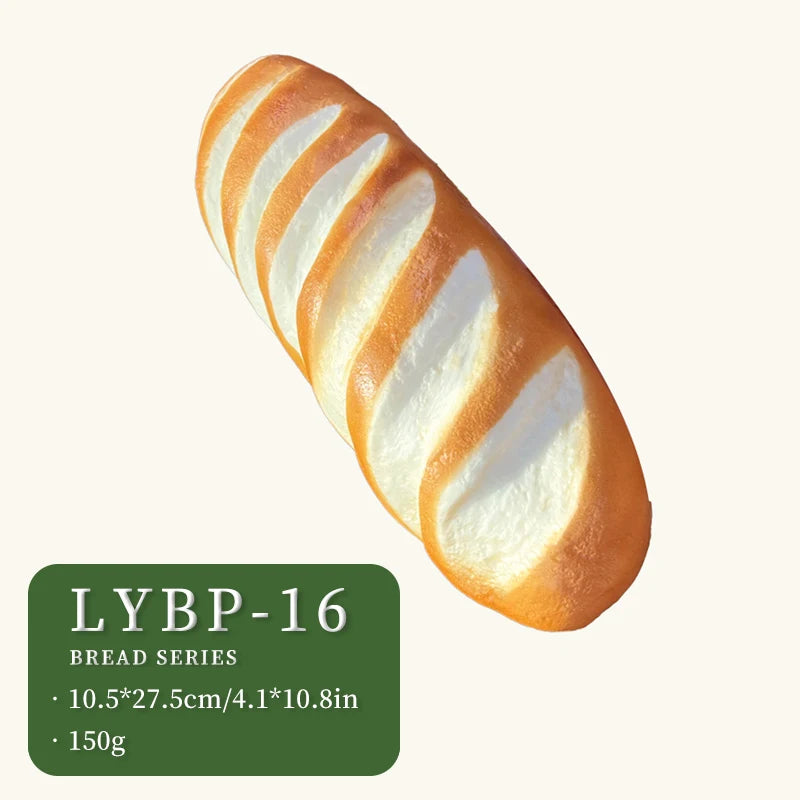 Artificial French Baguette Model – Realistic Bread Prop for Kitchen Decor