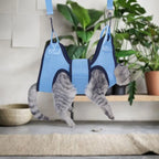 Pet Grooming Hammock – Anti-Scratch Restraint for Dog and Cat Nail Trimming