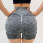 High Waist Gym Shorts – Push Up Cycling Leggings for Yoga and Fitness