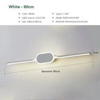 LED Mirror Front Wall Sconce – 40-80cm Strip Light for Bathroom Decor