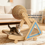 Natural Sisal Cat Scratcher – Furniture Protector for Indoor Play