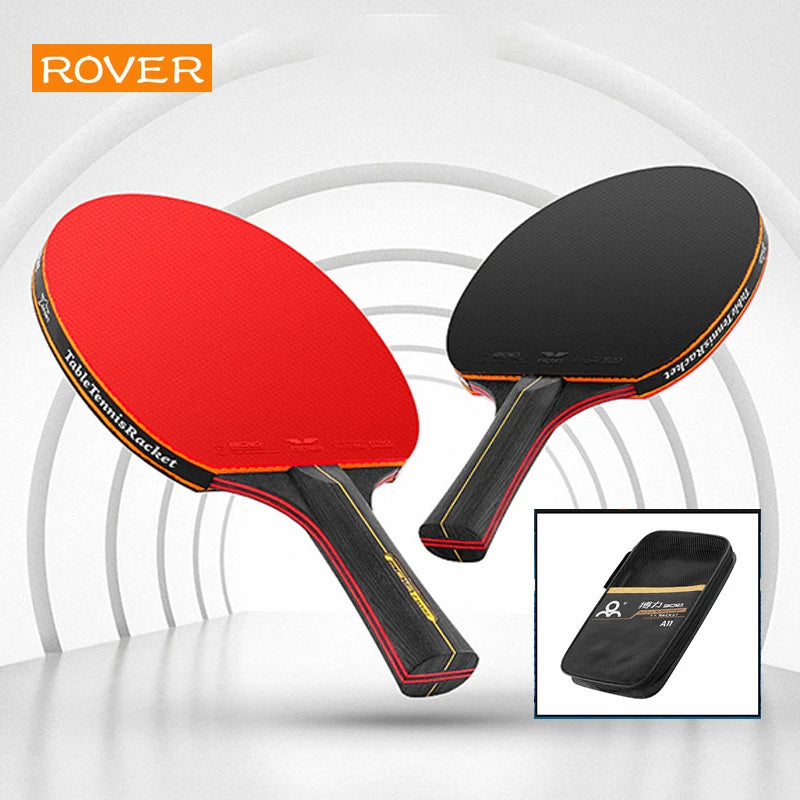 Professional Table Tennis Racket Set – Ping Pong Paddle for Competition Play