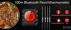 Wireless Meat Thermometer – 6-Probe Digital BBQ Tool for Smoker Grill Cooking