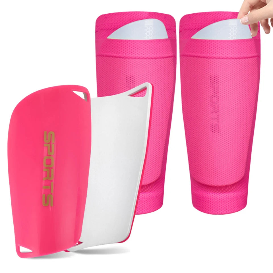 Soccer Shin Guard Socks – EVA Cushion Protection for Kids and Youth Sports