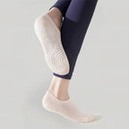 Anti-slip Cotton Yoga Socks – Breathable Pilates Ballet Grips for Women Gym
