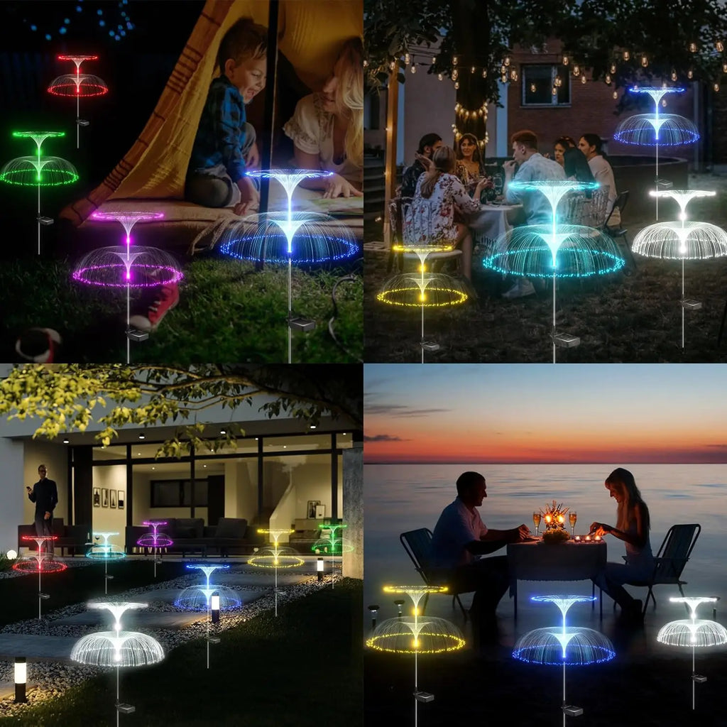 Solar Jellyfish Lights – Color Changing LED for Garden Pathway Decor