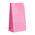 Paper Gift Bags – Small Colored Treat Sacks for Birthday Party Favors