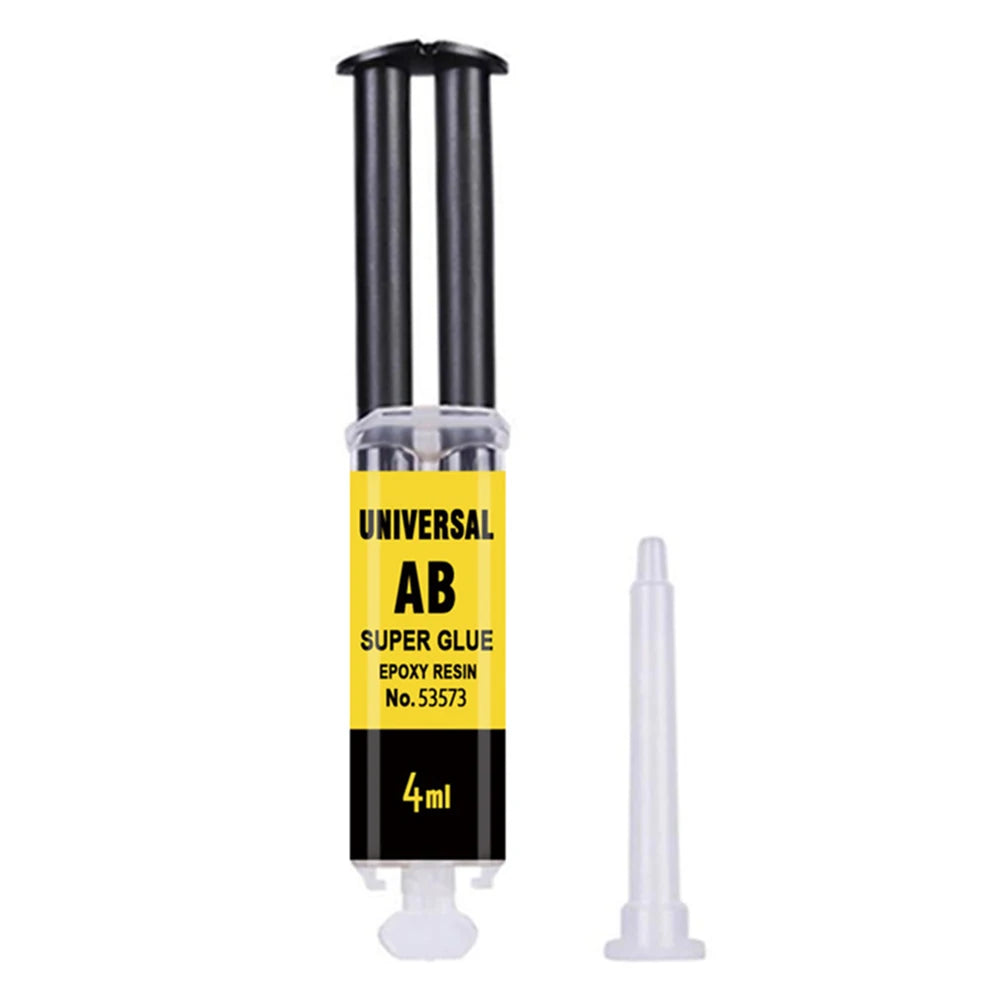 Epoxy Resin AB Glue – Waterproof Fast Setting Adhesive for Wood Metal Repair