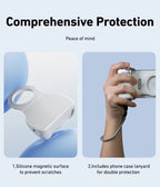 Magnetic Phone Camera Grip – Ergonomic Handheld Stabilizer for Content Creation