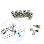 Pushrod Linkage Stoppers – Quick Adjuster for DIY RC Boats