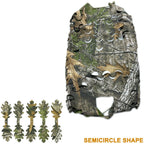 3D Camo Mesh Helmet Cover – Laser Cut Leaf Accessory for Airsoft and Hunting