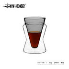 Double Wall Glass Coffee Mugs – Borosilicate Espresso Cups for Baristas