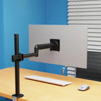 Adjustable Single Monitor Stand – 17 to 32 Inch Desktop Mount for PC Setup