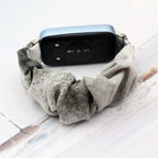 Printed Fabric Scrunchie Band – Soft Nylon Strap for Huawei Band 7 Women