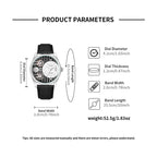 Quartz Men's Wristwatch – Luxury Minimalist Business Gift for Anniversaries