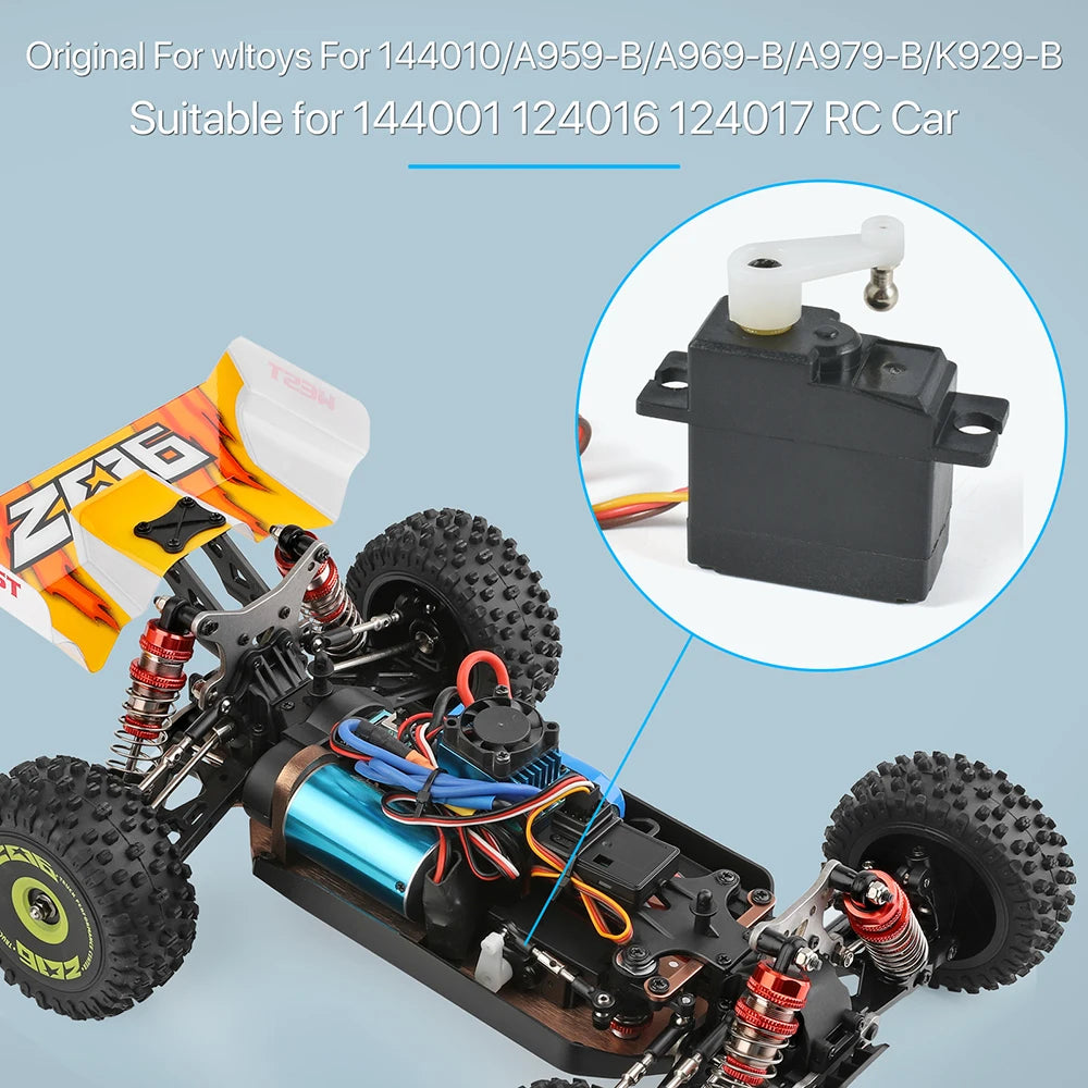 RC Car Spare Parts Kit – Replacement Components for 1/14 Scale Models