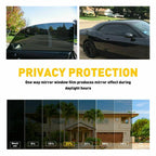 Black Window Tint Film – Solar UV Protection for Auto and Home Glass