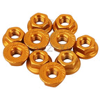 Aluminum Alloy Flange Lock Nut M4 – Universal Parts for 1/10 RC Crawler