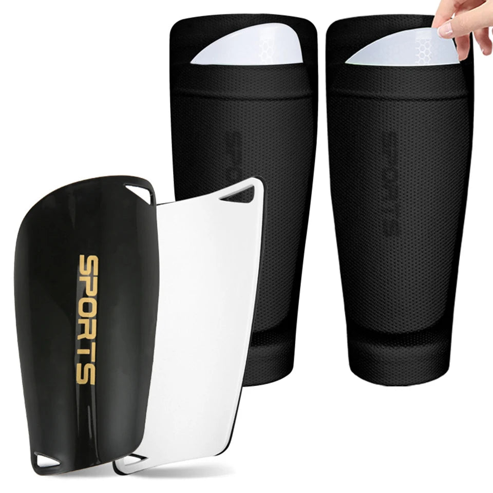 Soccer Shin Guard Socks – EVA Cushion Protection for Kids and Youth Sports