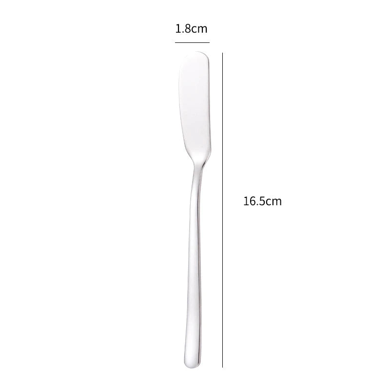 Stainless Steel Butter Knife – Versatile Spreader for Cheese and Bread