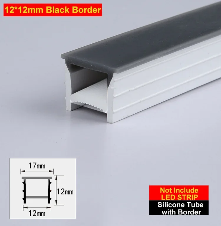 Silicone LED Neon Channel – Flexible Waterproof Housing for COB Strip Lights