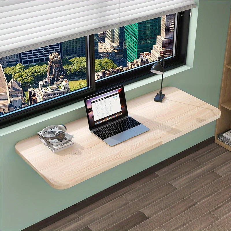 Wall-Mounted Folding Table – Space-Saving Desk for Kitchen or Living Room