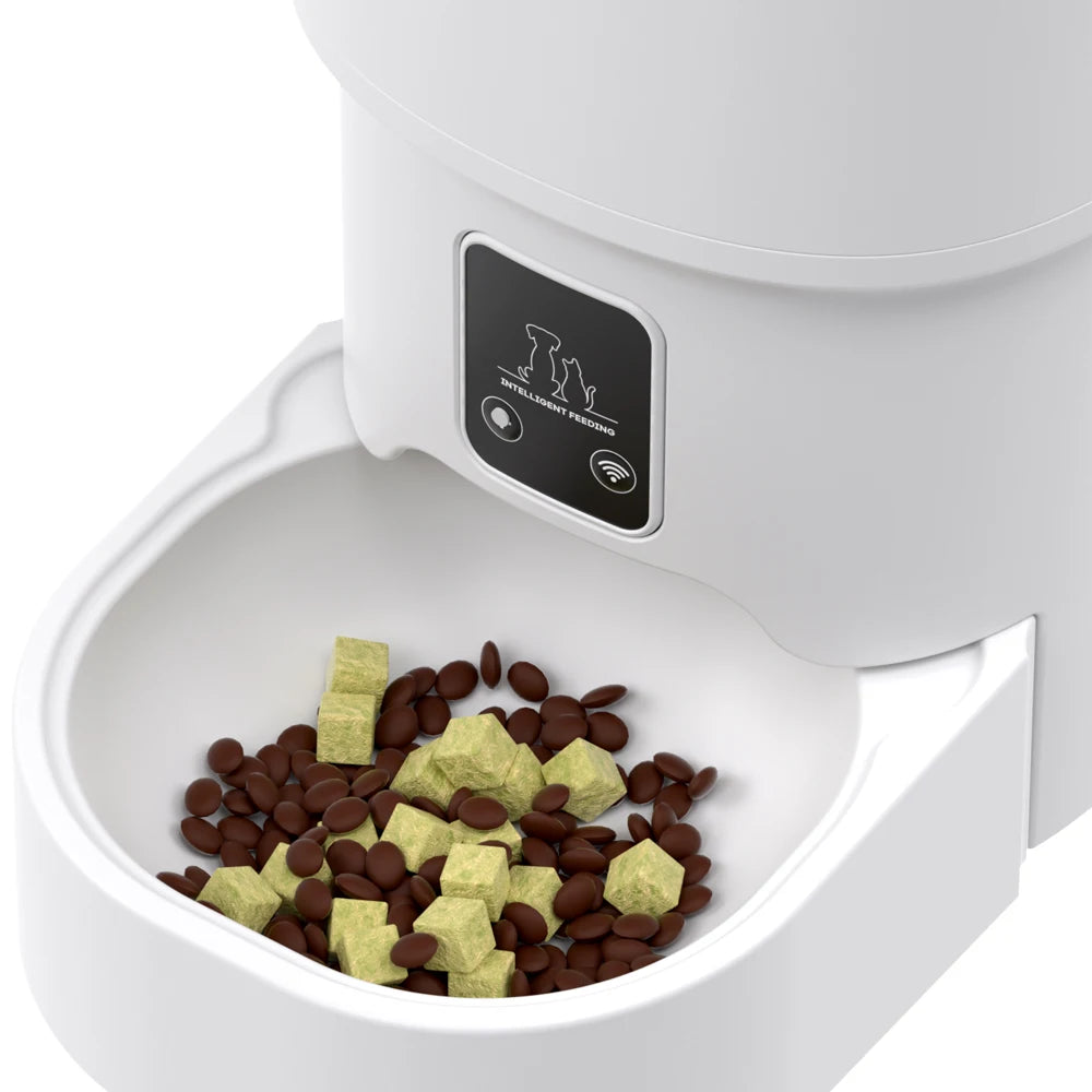4L Smart Pet Feeder – WiFi Automatic Food Dispenser for Cats and Dogs