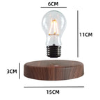 Magnetic Levitation LED Lamp – Floating Glass Bulb for Desk Decoration