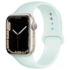 Silicone Apple Watch Sport Band – Adjustable Strap for Series 1-11 and Ultra