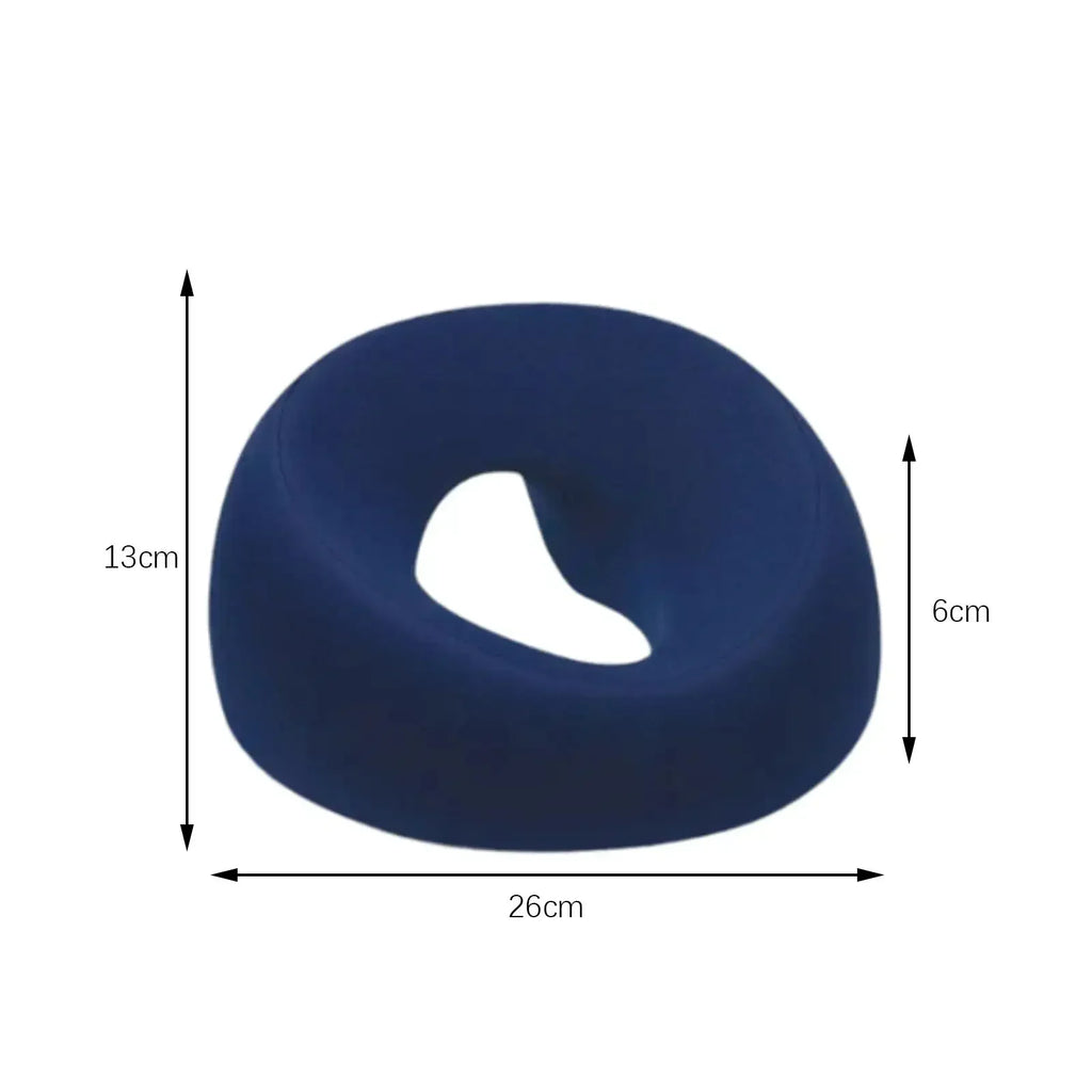 Memory Foam Face Down Pillow – Ergonomic Nap Rest for Office and Massage