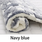 Flannel Pet Sleeping Mat – Warm Winter Cushion for Small and Large Dogs