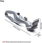 BBQ Steam Cleaning Brush – Scraper Tool for Gas and Charcoal Grills