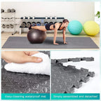 Interlocking EVA Foam Floor Tiles – Non-Slip Exercise Mats for Home Gym