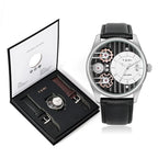 Quartz Men's Wristwatch – Luxury Minimalist Business Gift for Anniversaries