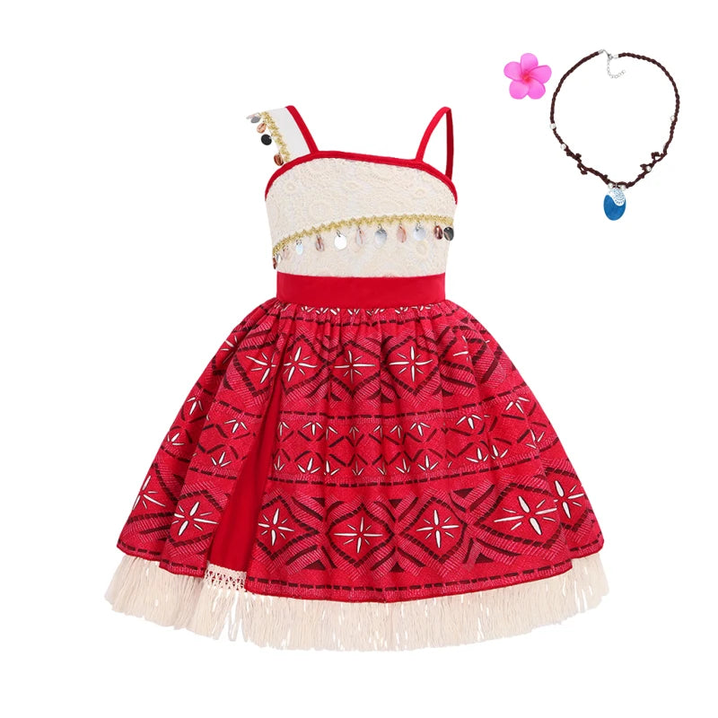 Princess Costume Dress – Kids Summer Cosplay Outfit for Party
