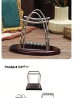 Newton's Cradle Steel Balance Balls – Physics Science Toy for Stress Relief