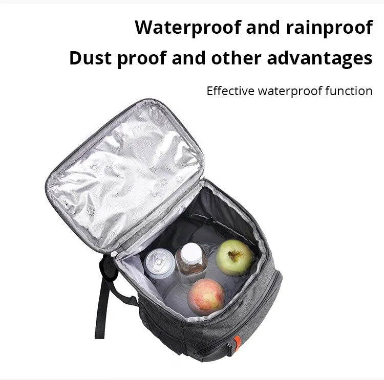 Insulated Cooler Backpack – Leakproof Soft Bag for Outdoor Picnic Travel