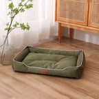 Waterproof Oxford Dog Bed – Thickened PP Cotton Mat for All Seasons