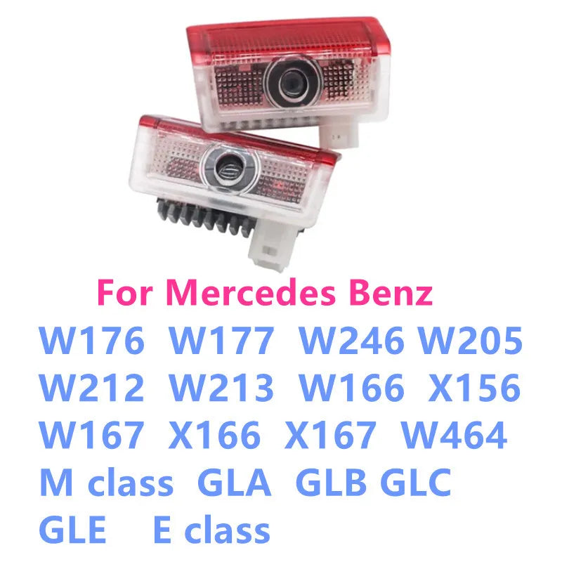 LED Door Projector Lights – Courtesy Welcome Lamps for Mercedes Benz Models