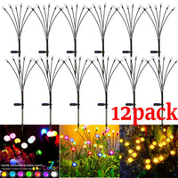 Starburst Solar Firefly Lights – Waterproof LED Lamps for Garden Path Decor