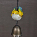 Ceramic Bird Figurines – Porcelain Magpie Sparrow Set for Home Decor