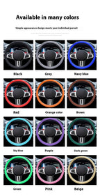 Silicone Steering Wheel Cover – Anti-slip Protective Grip for Universal Cars