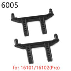 RC Car Spare Parts – Oil Shock Absorbers and Tires for 1/16 Scale Models