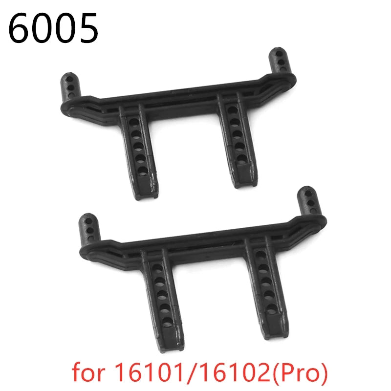 RC Car Spare Parts – Oil Shock Absorbers and Tires for 1/16 Scale Models