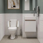 Wall Mounted Paper Towel Holder – Adhesive Bathroom Kitchen Organizer