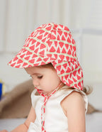 Adjustable Kids Bucket Hat – UV Protection Quick-Dry Cap for Beach Summer