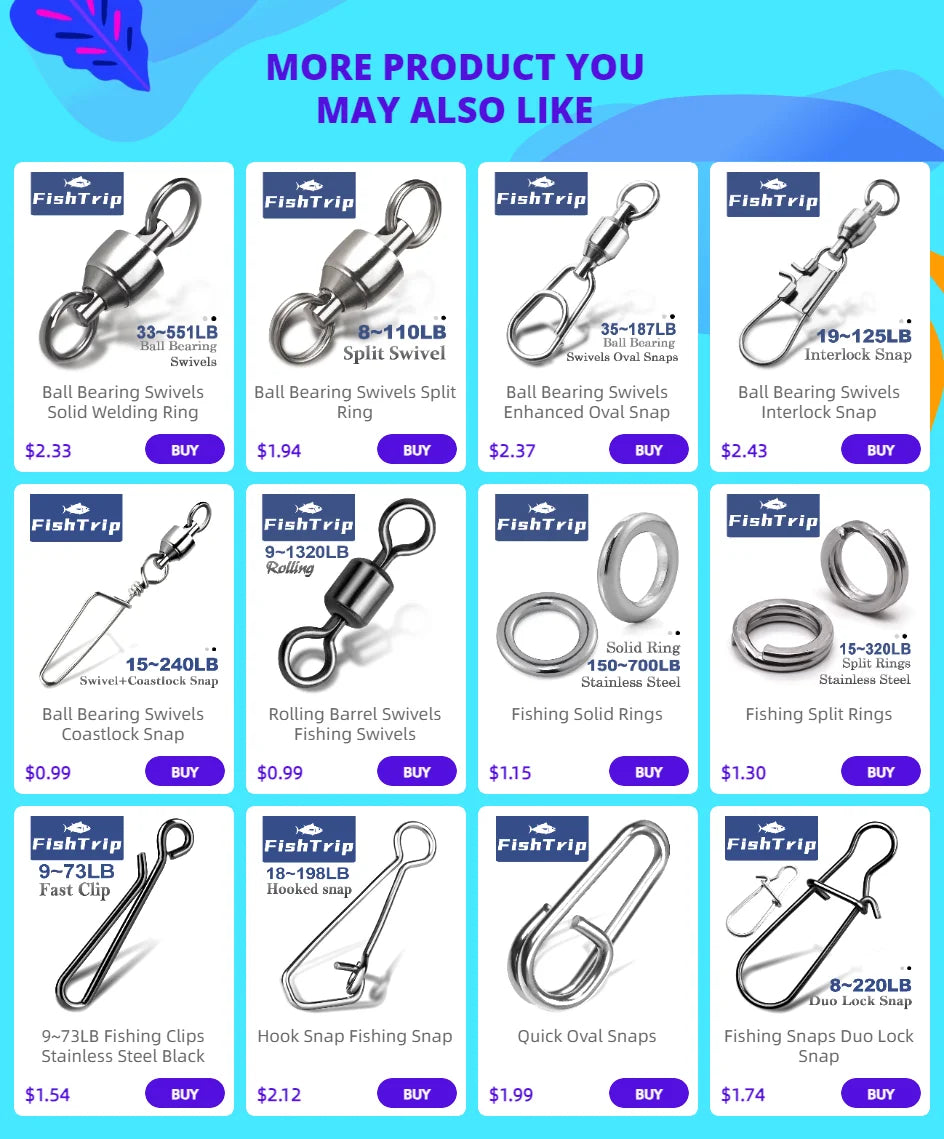 Ball Bearing Fishing Swivels – Stainless Steel Coastlock for Saltwater Angling